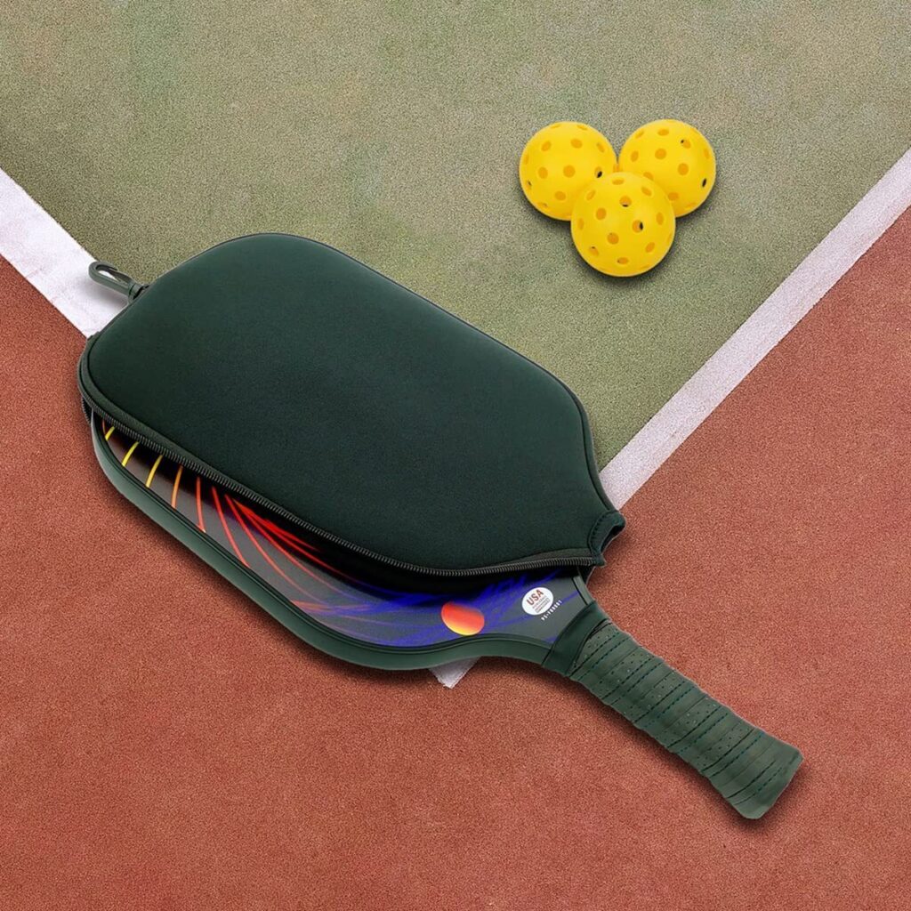 carbon fiber pickleball paddle zxq sport