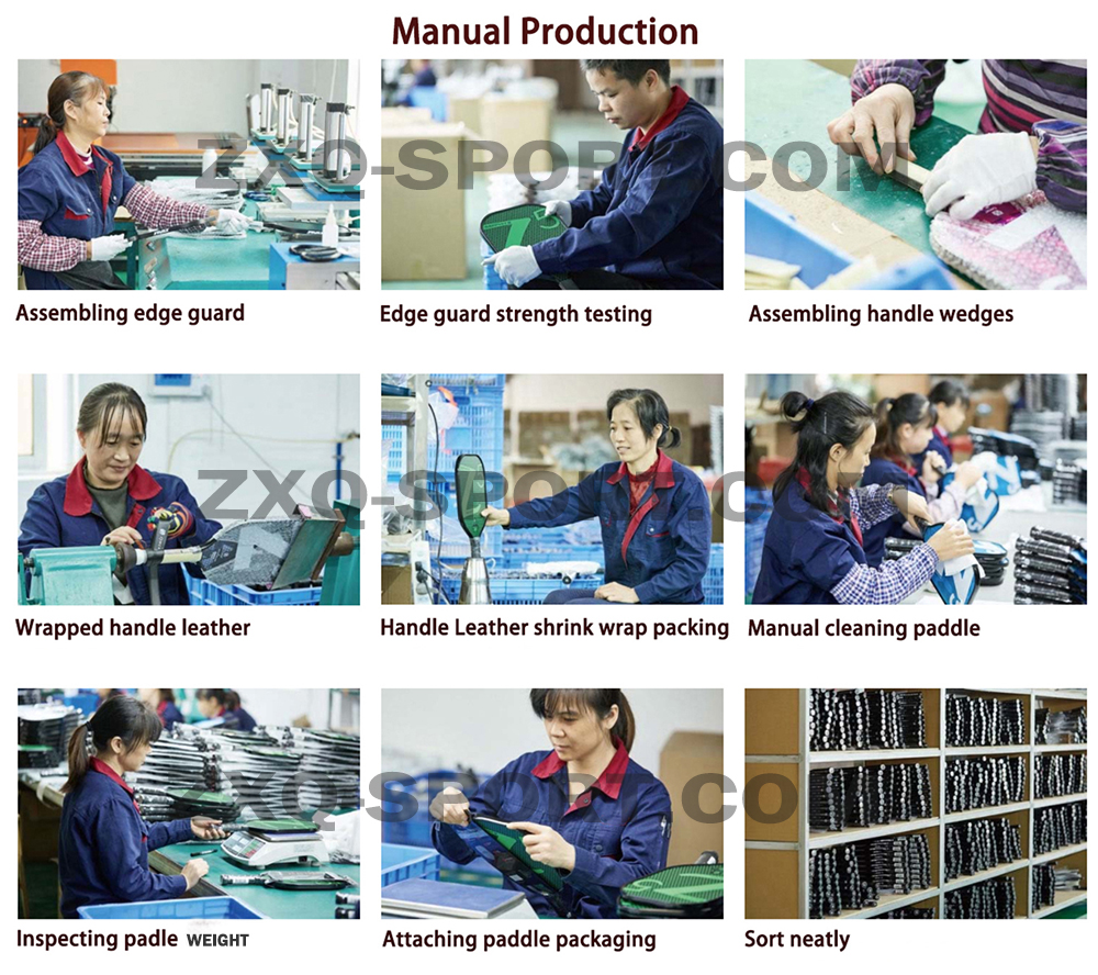 zxqsport pickleball paddle manual production