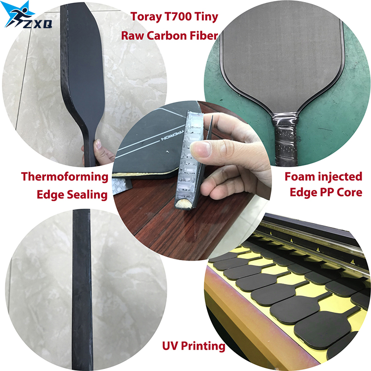 Thermoforming pickleball paddles